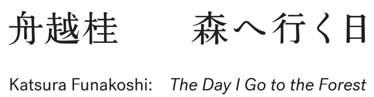 「舟越桂 森へ行く日」 atsura Funakoshi: The Day I Go to the Forest